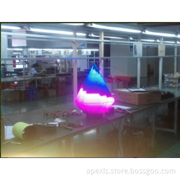 P4 triangle led screen